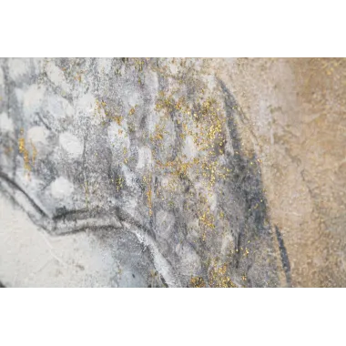 OBRAZ NA PŁÓTNIE BUDDHA LIGHT -B- 80x3x120 cm
